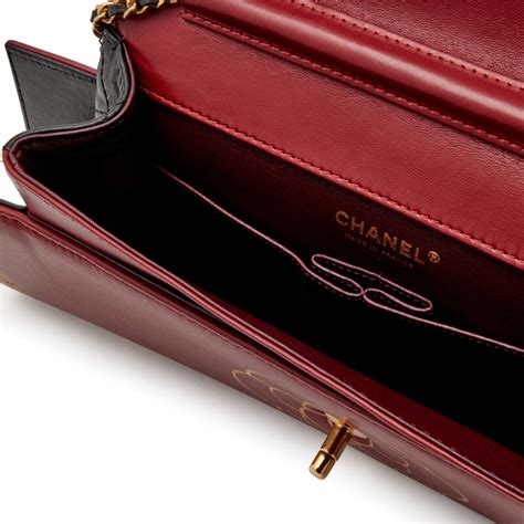 chanel gabrielle brasserie clutch|Chanel Burgundy And Black Quilted Calfskin Gabrielle Brasserie .